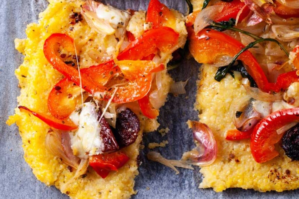 Polenta Pizza Italian Style (With Alternative Topping Ideas) 