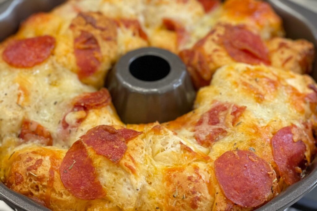 Pull Apart Pizza Bread