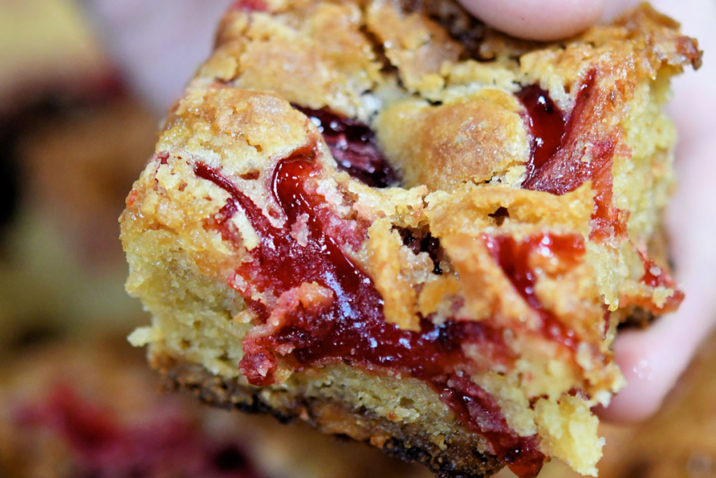 Raspberry White Chocolate Blondies Recipe 