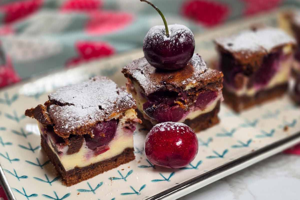 Romanian Cherry and Chocolate Cheese Cake Recipe