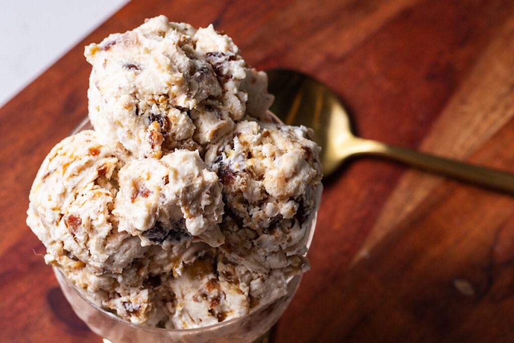 Salted Caramel Cottage Cheese Ice Cream (High Protein)