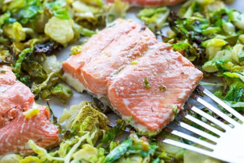 Sheet Pan Salmon {Keto}
