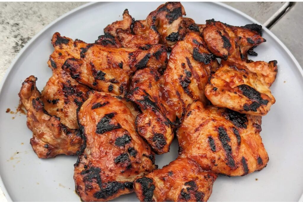 Simple BBQ Chicken Thighs