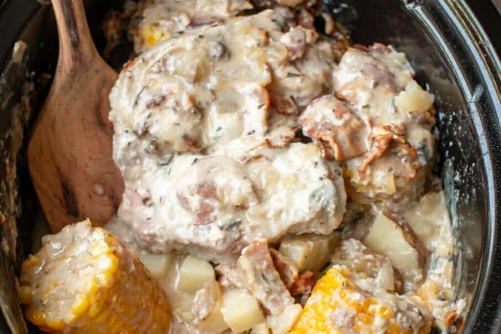 Slow Cooker Pigs In A Cornfield 