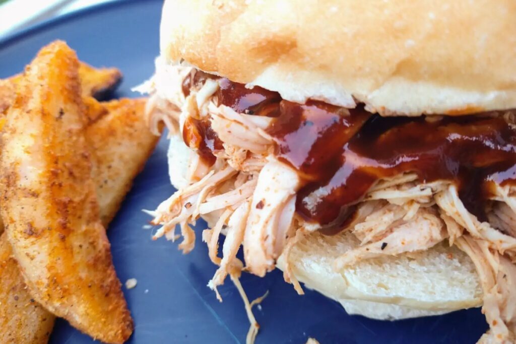 Smoked Pulled Chicken Breasts 