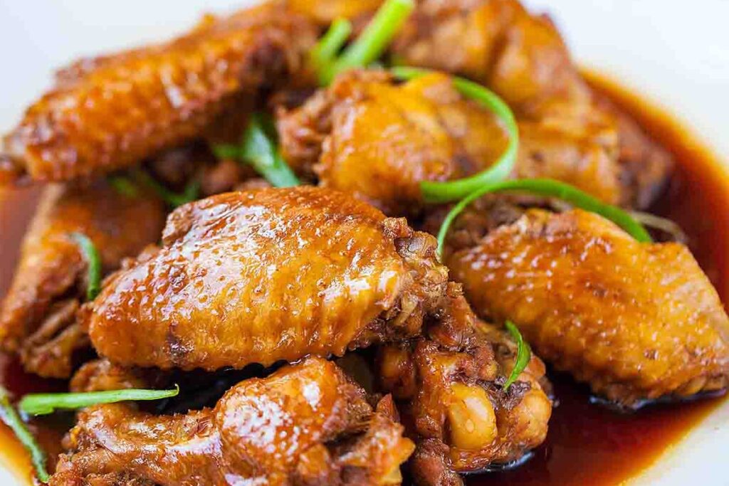 Soy Sauce Chicken Wings (豉油雞翼)