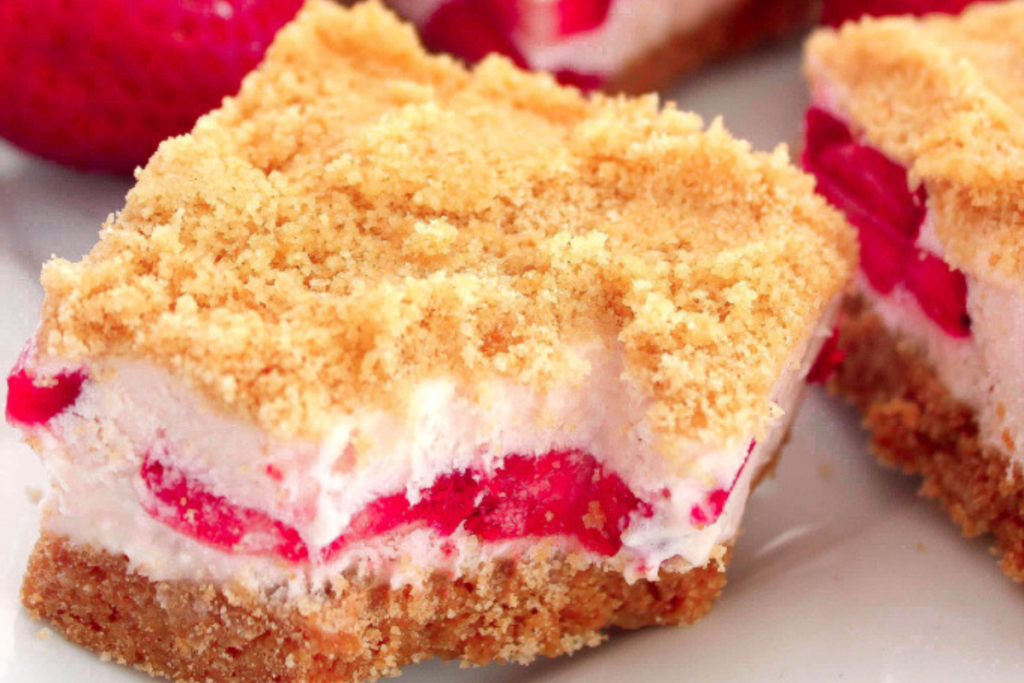 Strawberry Shortcake Bars