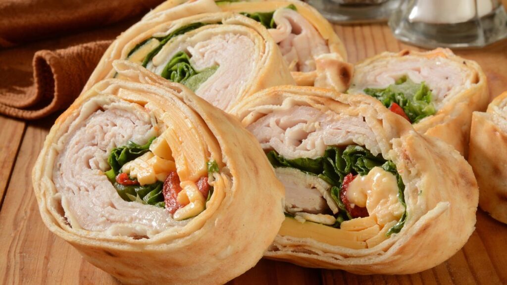 Turkey and Cheese Roll-Ups