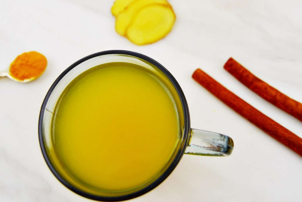 Turmeric Ginger Cinnamon Tea