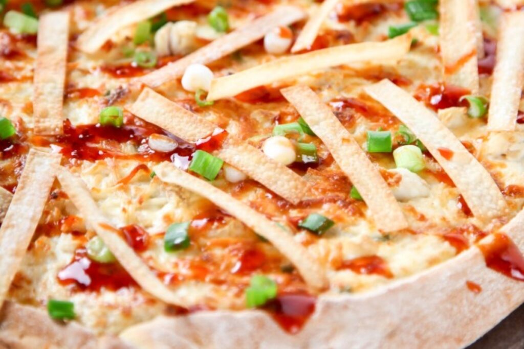 Ultimate Crab Rangoon Pizza