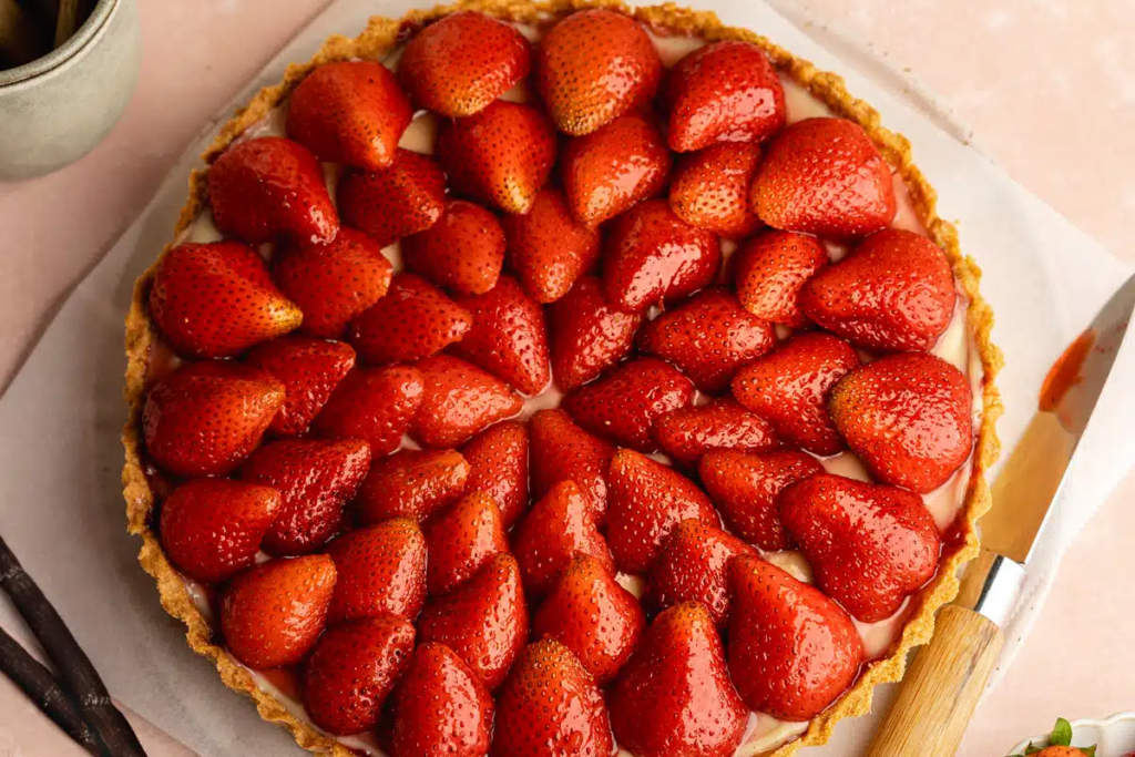 Vegan Strawberry Tart 