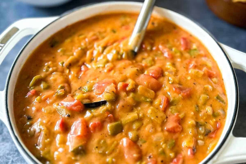 Vegetarian Green Chili (Chile) Colorado Style