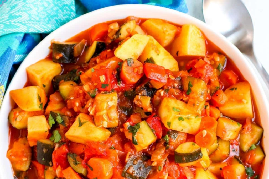 Zucchini Stew with Potatoes