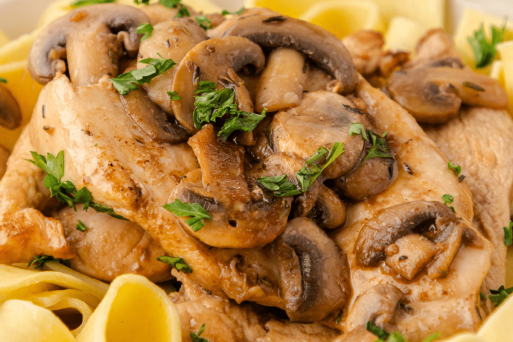 balsamic mushroom chicken 