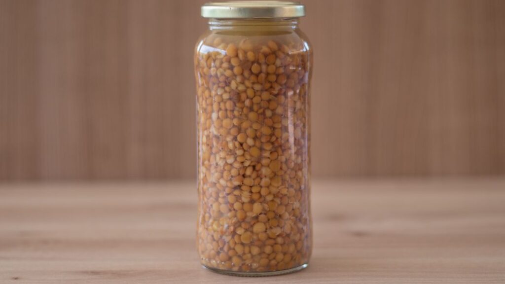 canned lentils