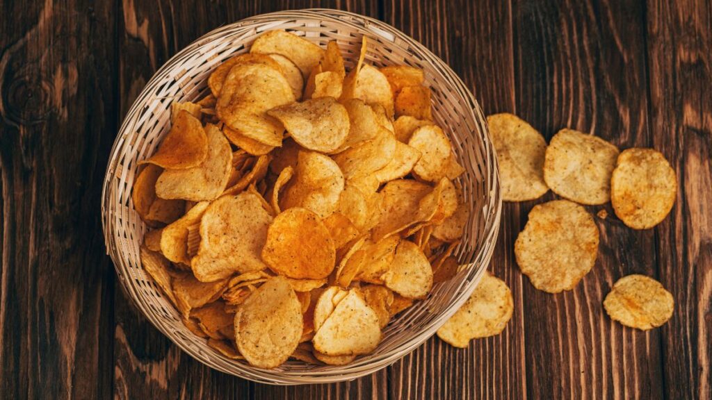 chips in a bowl