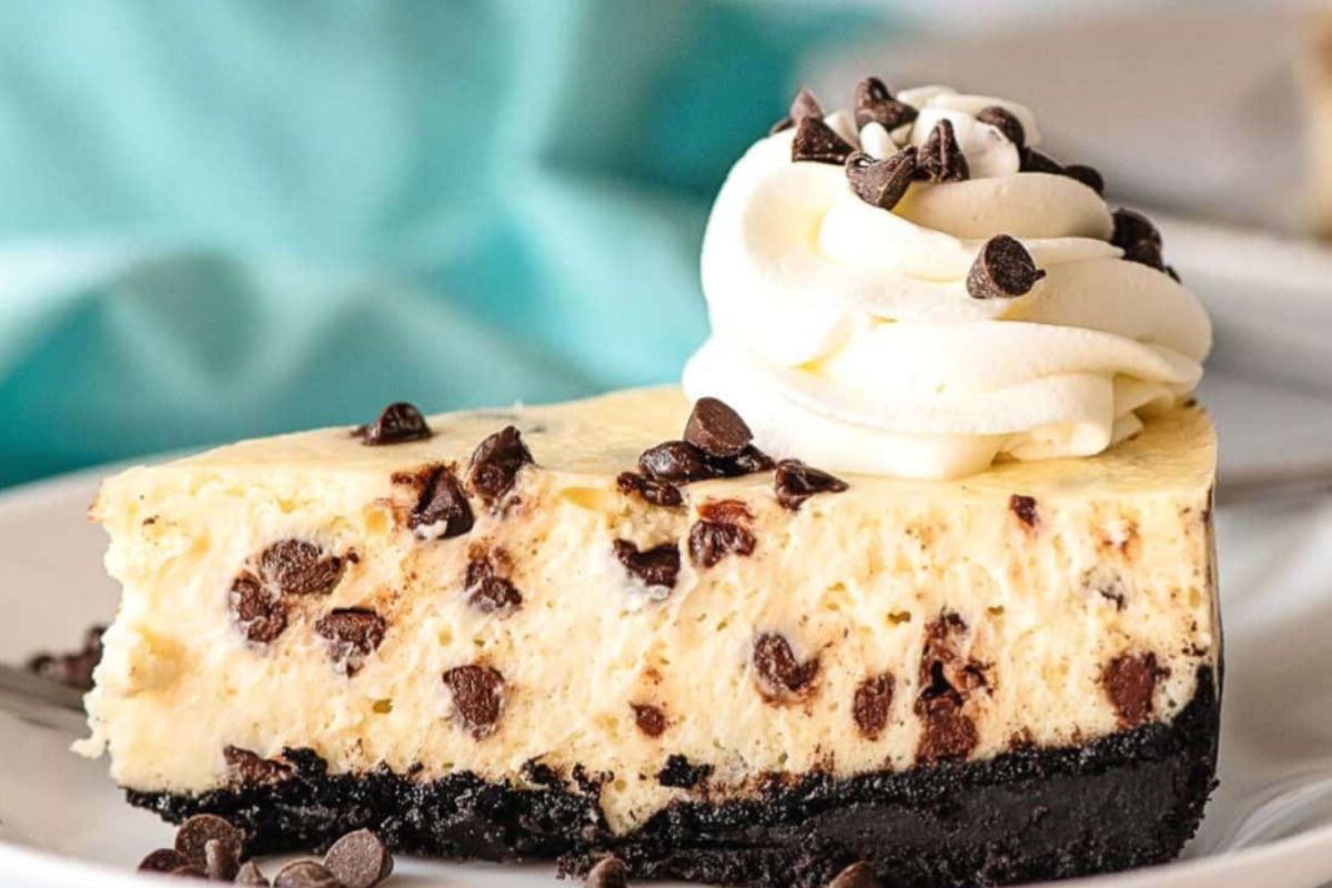 chocolate chip cheesecake