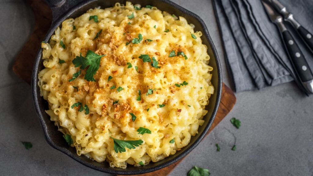 crunchy mac and cheese