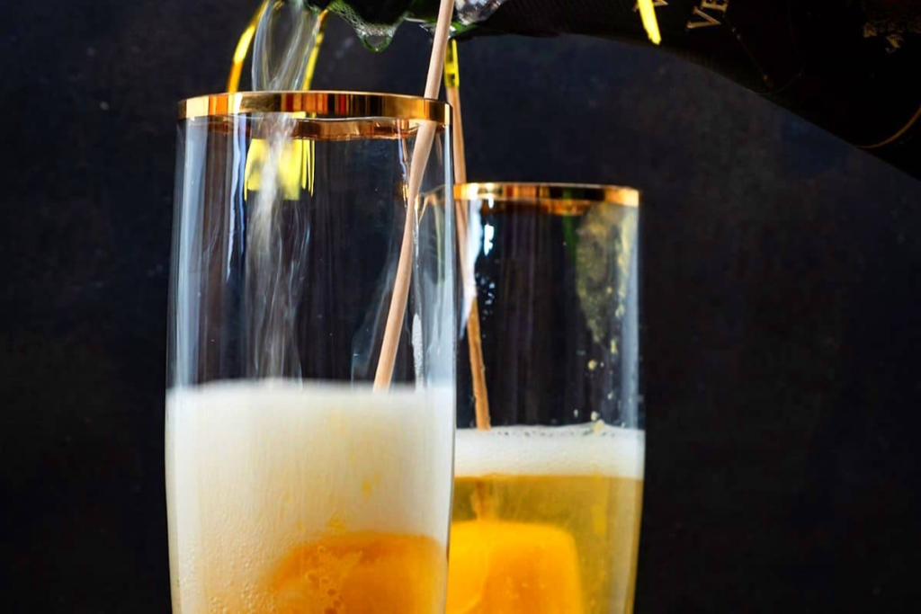 easy peach bellini recipe 