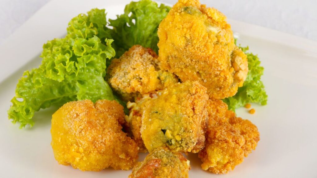 fried broccoli