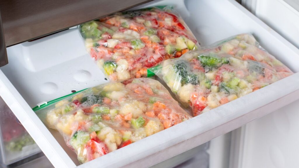 frozen vegetables