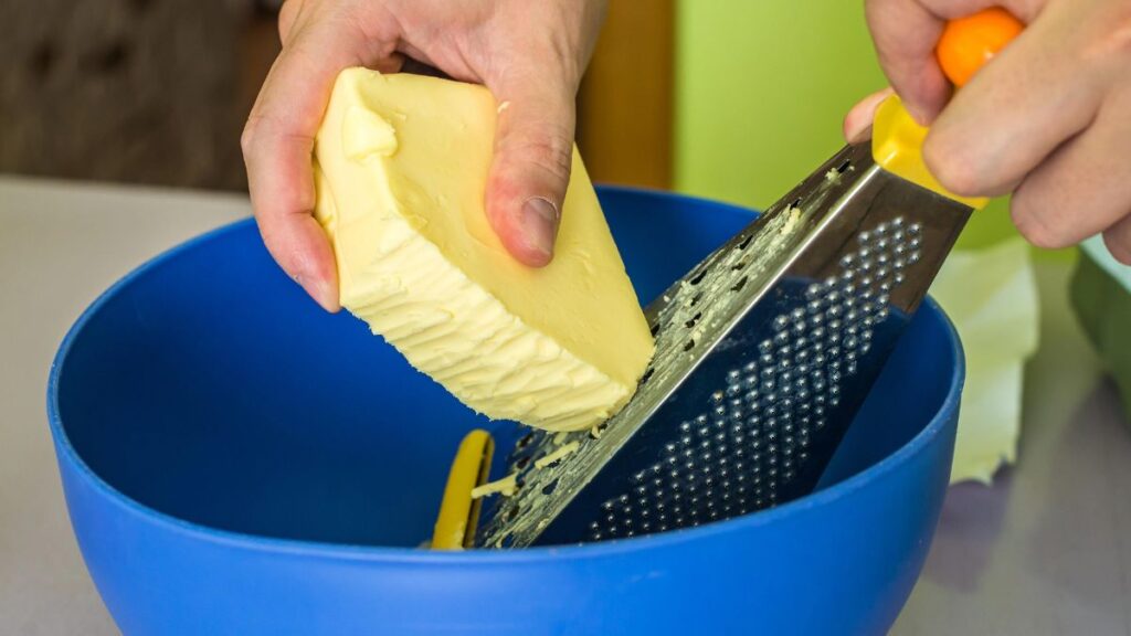 grated butter