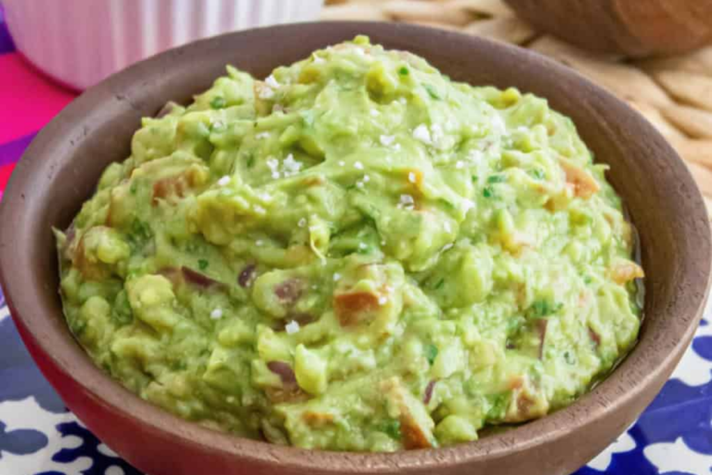 homemade guacamole 