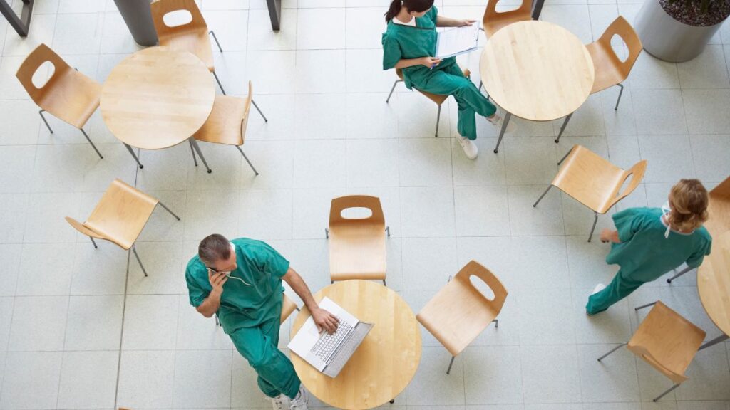 hospital cafeteria