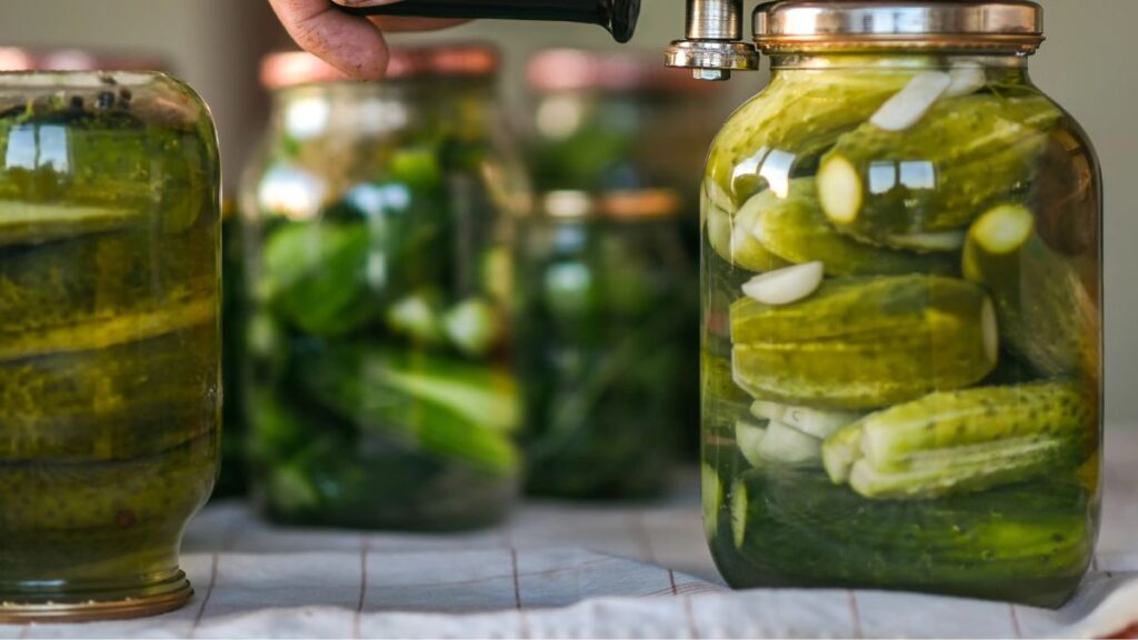 making pickles