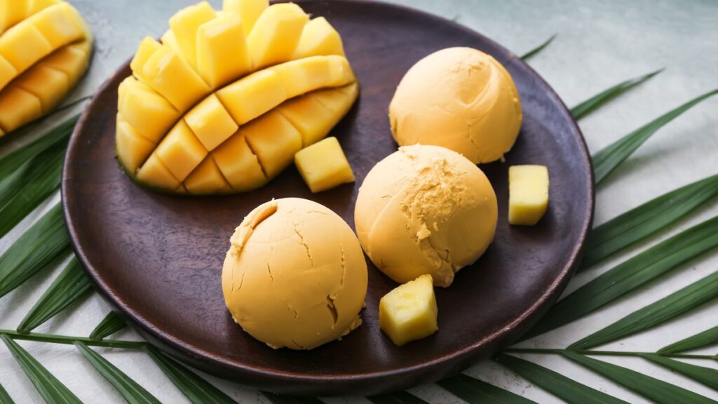 mango ice cream