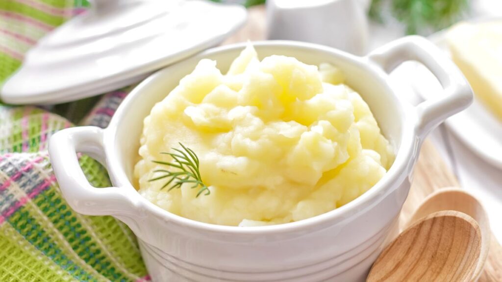 mashed potatoes