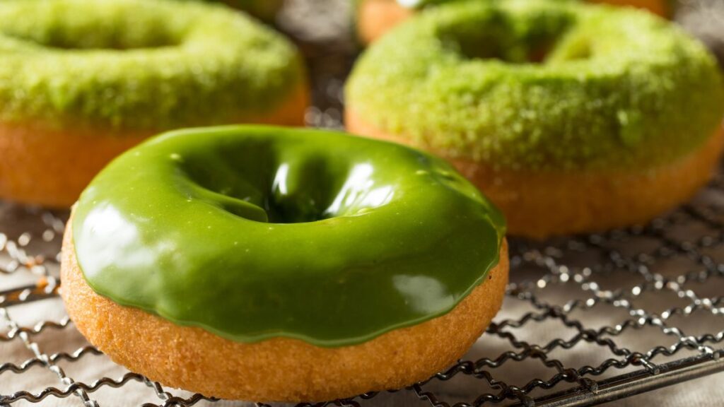 matcha donut