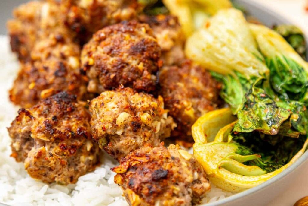 4-Ingredient Almond Flour Meatballs