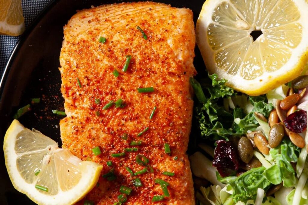 Air Fryer Salmon