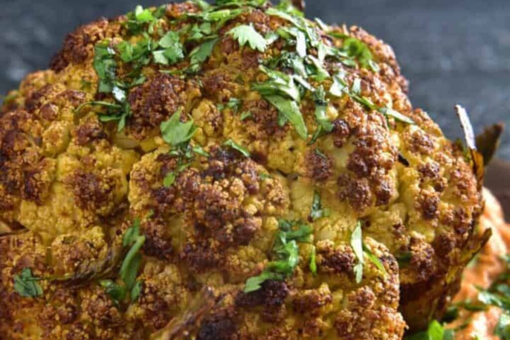 Air Fryer Whole Cauliflower Whole Roasted Cauliflower 