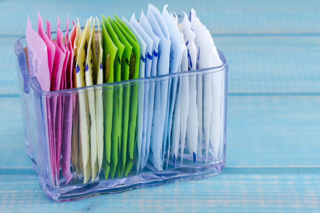 Packets of Artificial Sweeteners