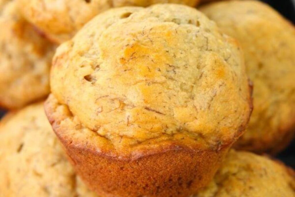 Banana Applesauce Muffins (No Sugar Added)