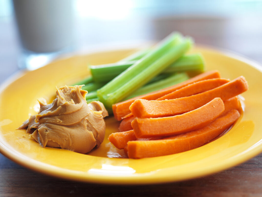 Carrots and Peanut Butter