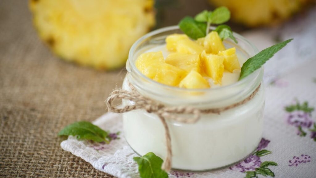 Cottage Cheese with Pineapple