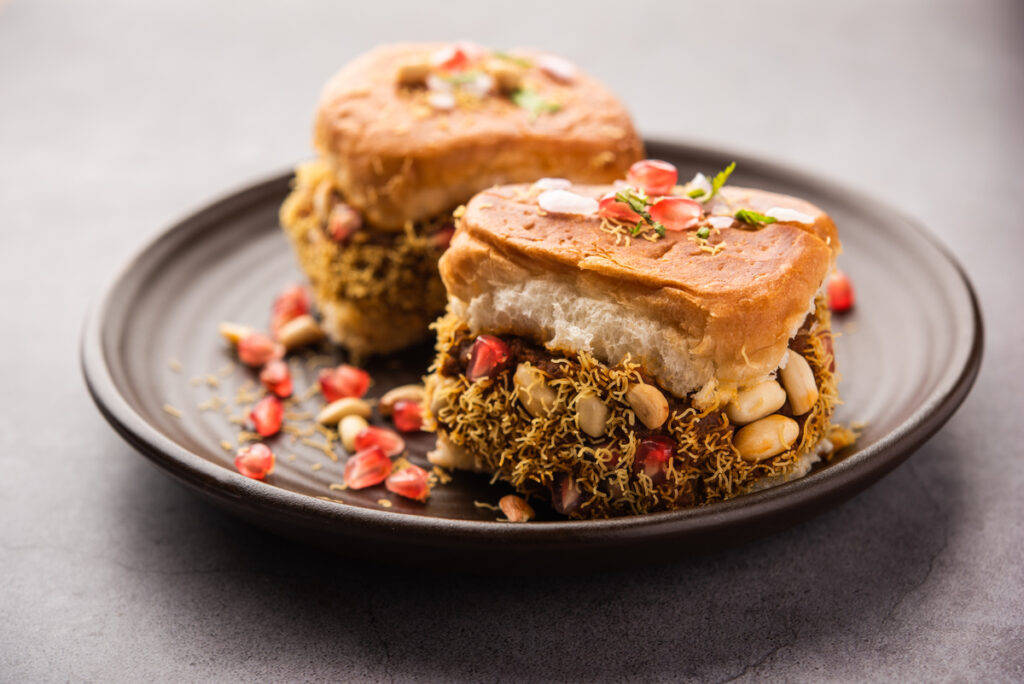 Dabeli, kutchi dabeli or double roti is a popular snack food of India