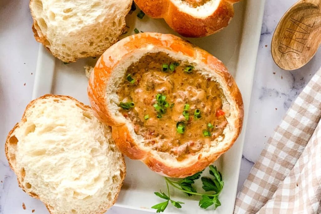 Easy Pumpkin Bread Bowls (For Soup Or Dip) Recipe 