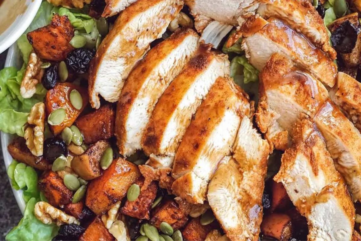 Fall chicken salad