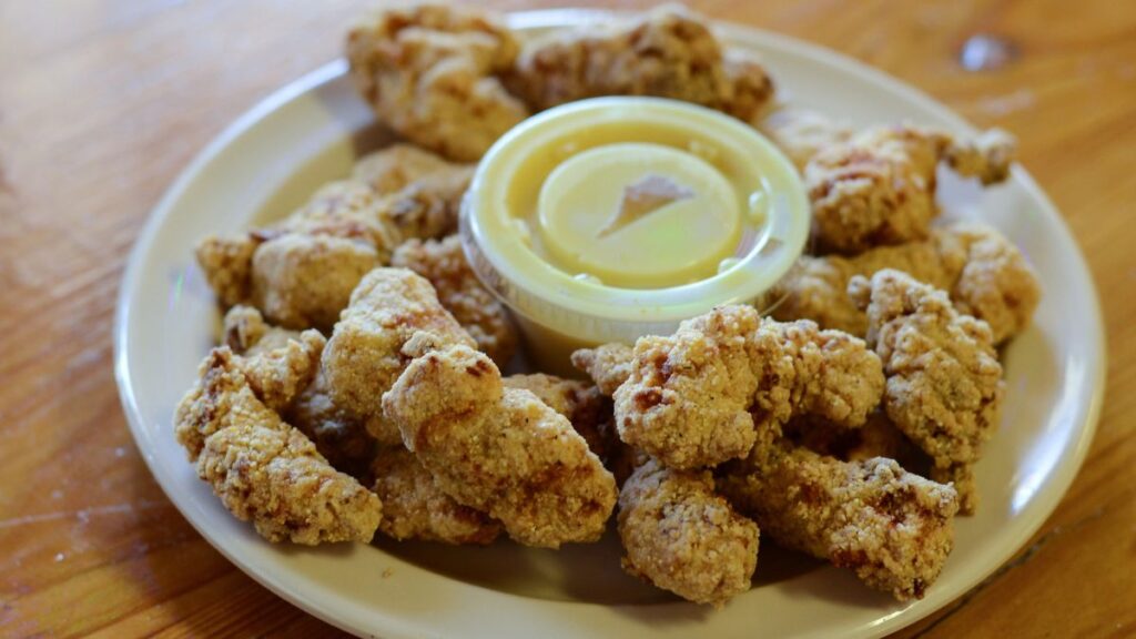 Fried Alligator