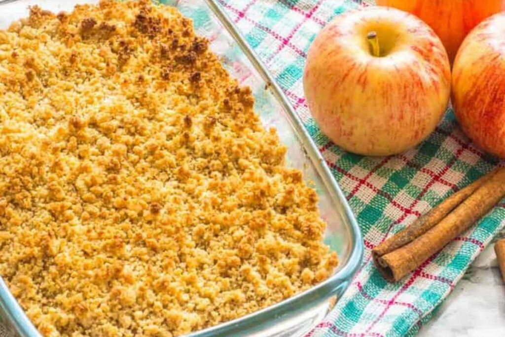 Gluten Free Apple Crisp No Oats (Vegan, Paleo)