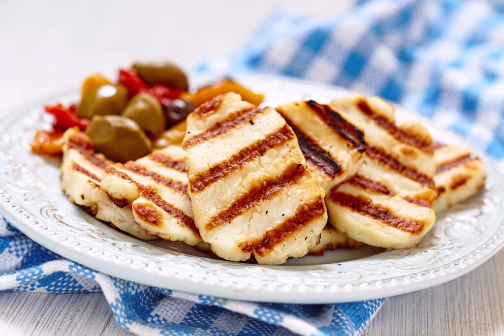 Grilled Halloumi Cheese