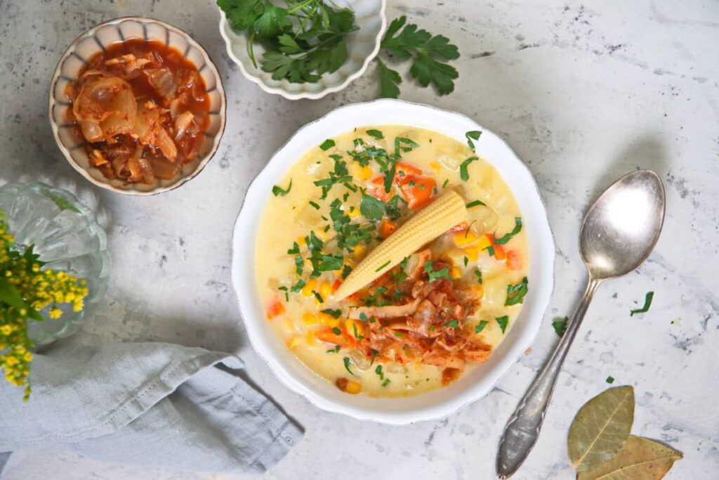 Kimchi Chowder