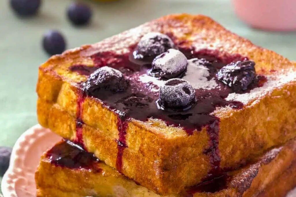 Lemon Blueberry French Toast 