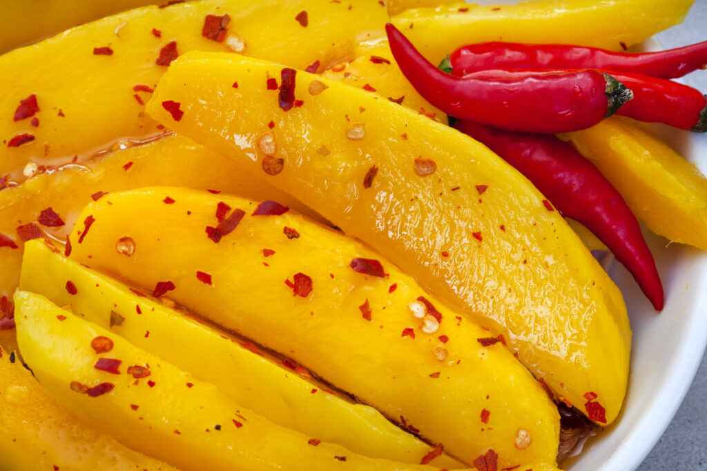 Mango and Chili Powder