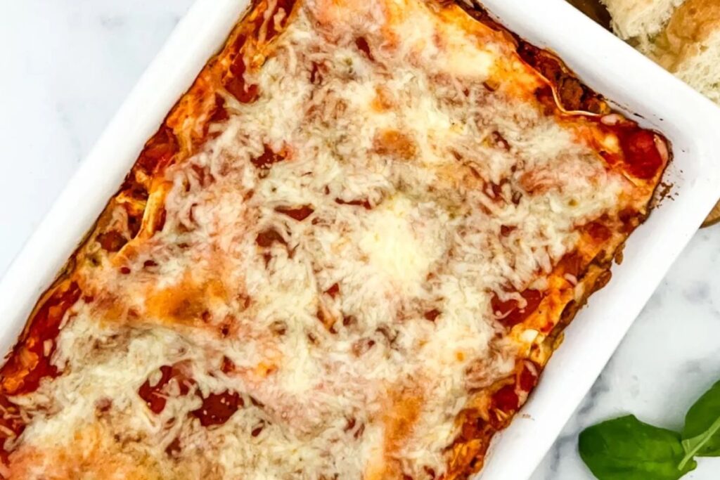 No Boil Low Sodium Lasagna