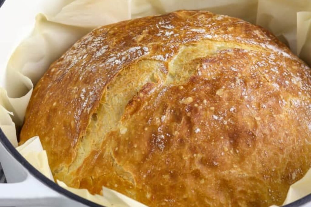 No Knead Artisan Bread Recipe 